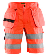 Blåkläder 1535 High Vis Shorts produktfoto med tryk