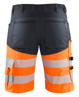 Blåkläder 1541 High Vis Shorts med stretch materiale med logo