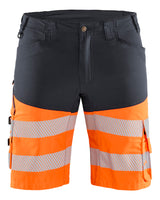 Blåkläder 1541 High Vis Shorts med stretch detalje med firmalogo
