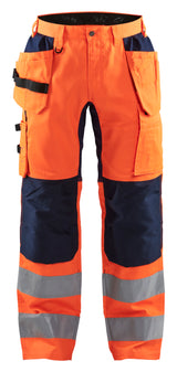 Blåkläder 1552 High Vis Buks med stretch detalje med firmalogo
