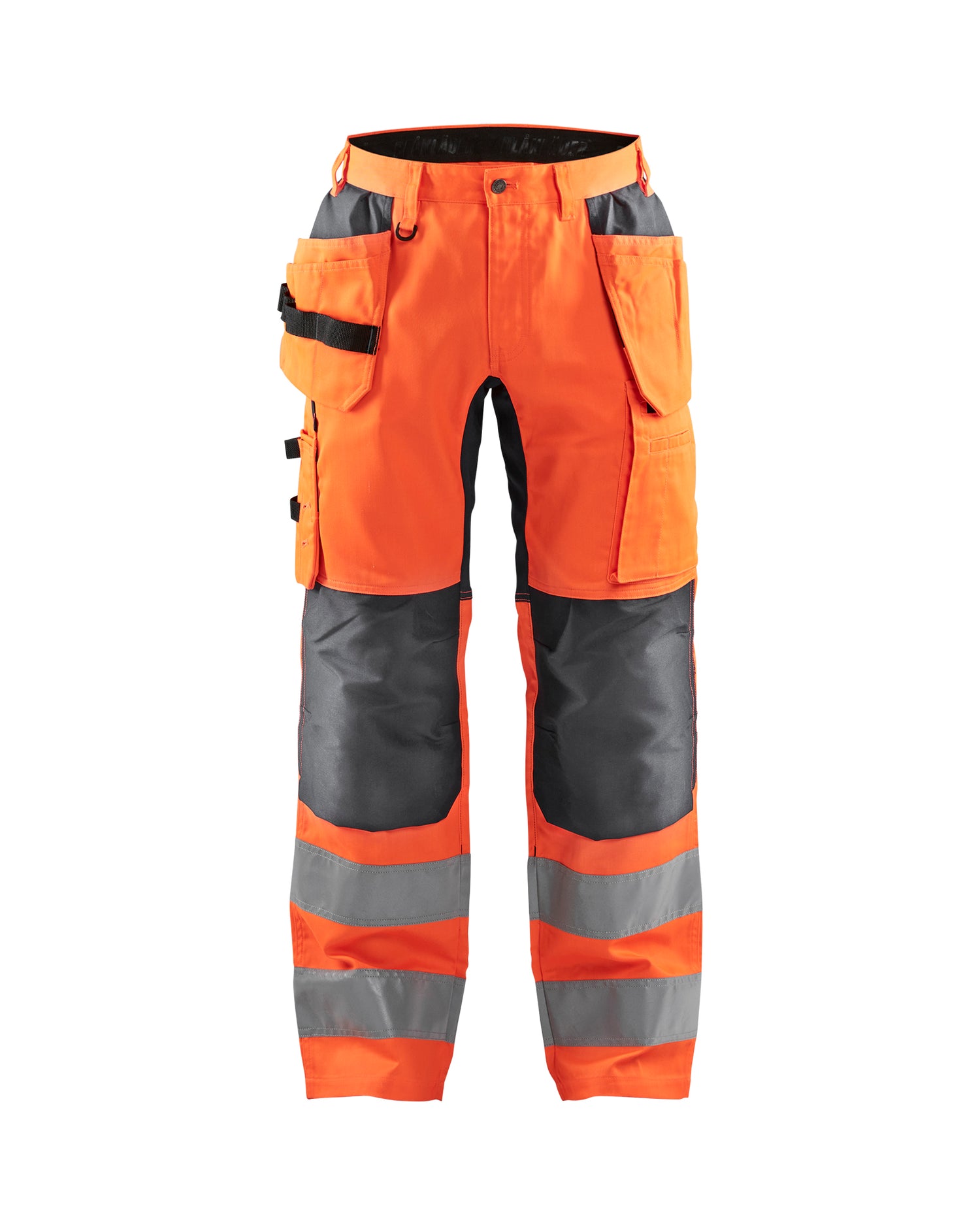 Blåkläder 1552 High Vis Buks med stretch, High Vis Orange/Mellemgrå