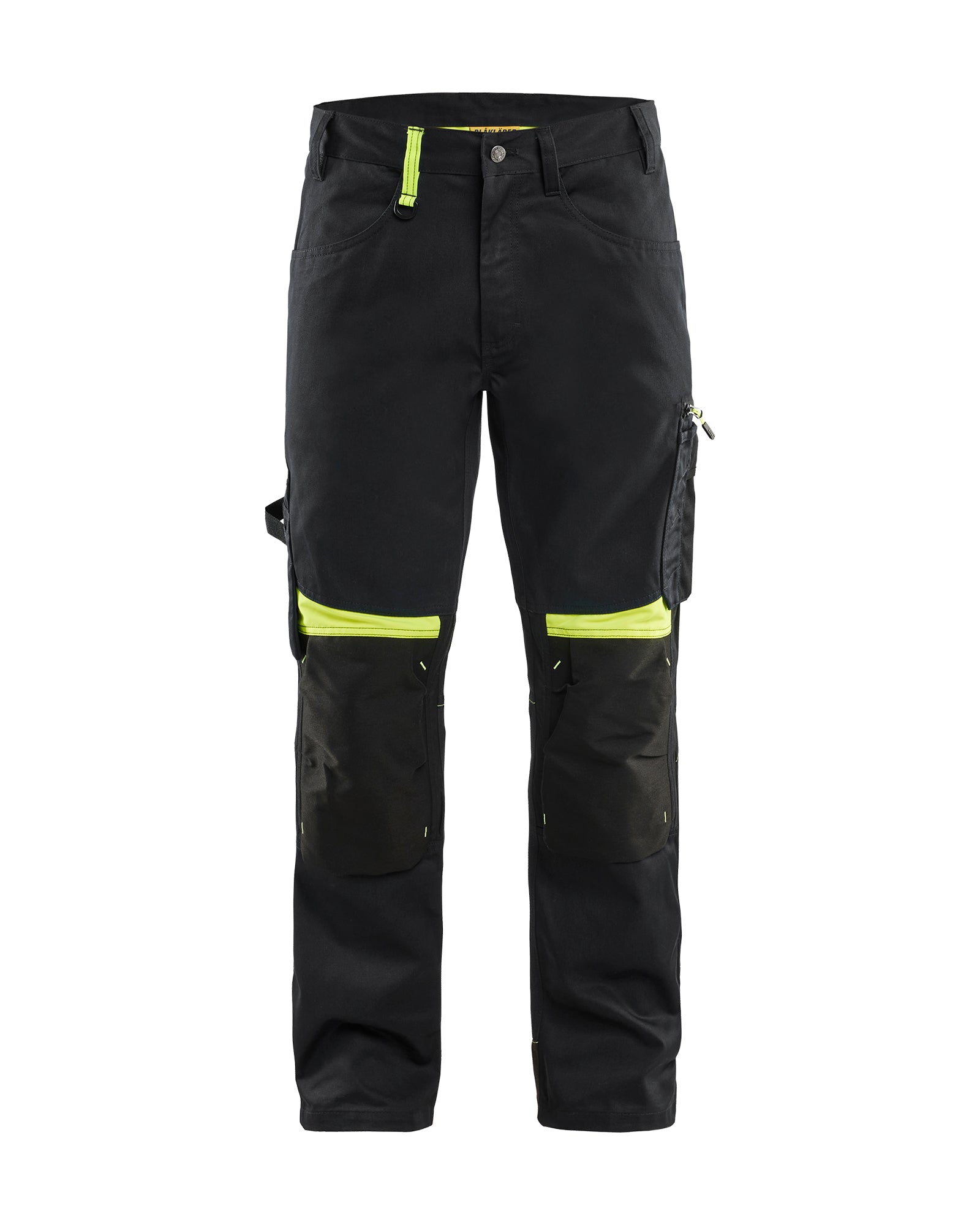 Blåkläder 1556 Håndværker Buks, Sort/High Vis Gul