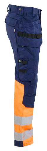 Blåkläder 1558 High Vis Buks med stretch produktfoto til broderi