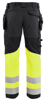 Blåkläder 1558 High Vis Buks med stretch materiale med logo