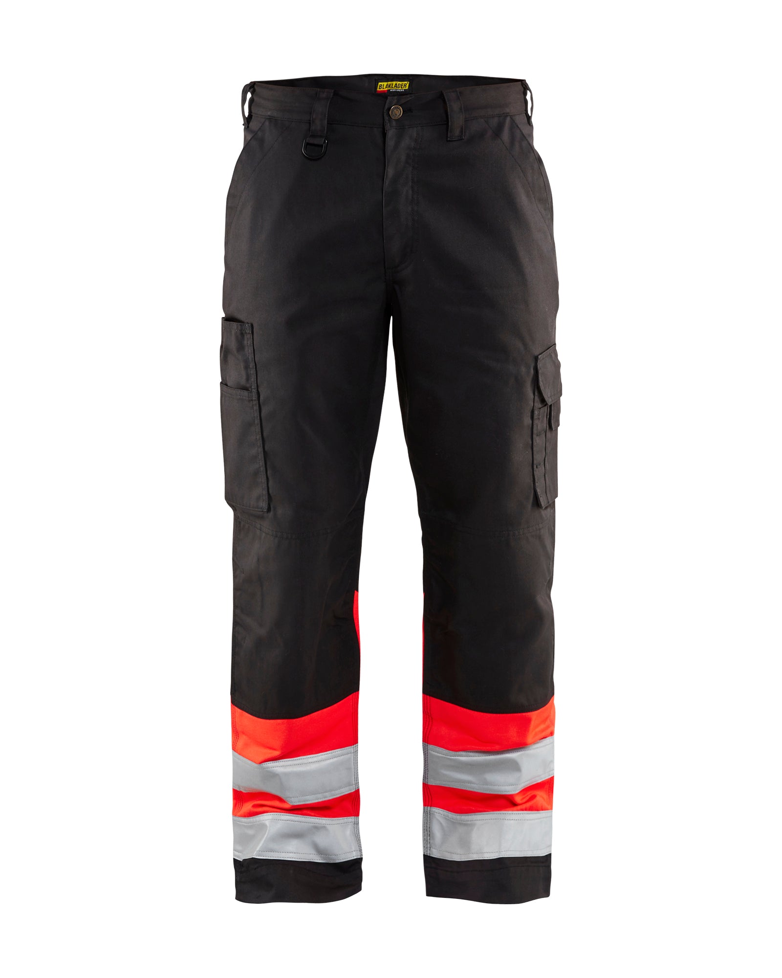 Blåkläder 1564 High Vis Buks, Sort/High Vis Rød