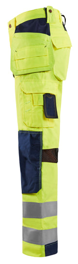 Blåkläder 1565 High Vis Buks med ventilation produktfoto med tryk