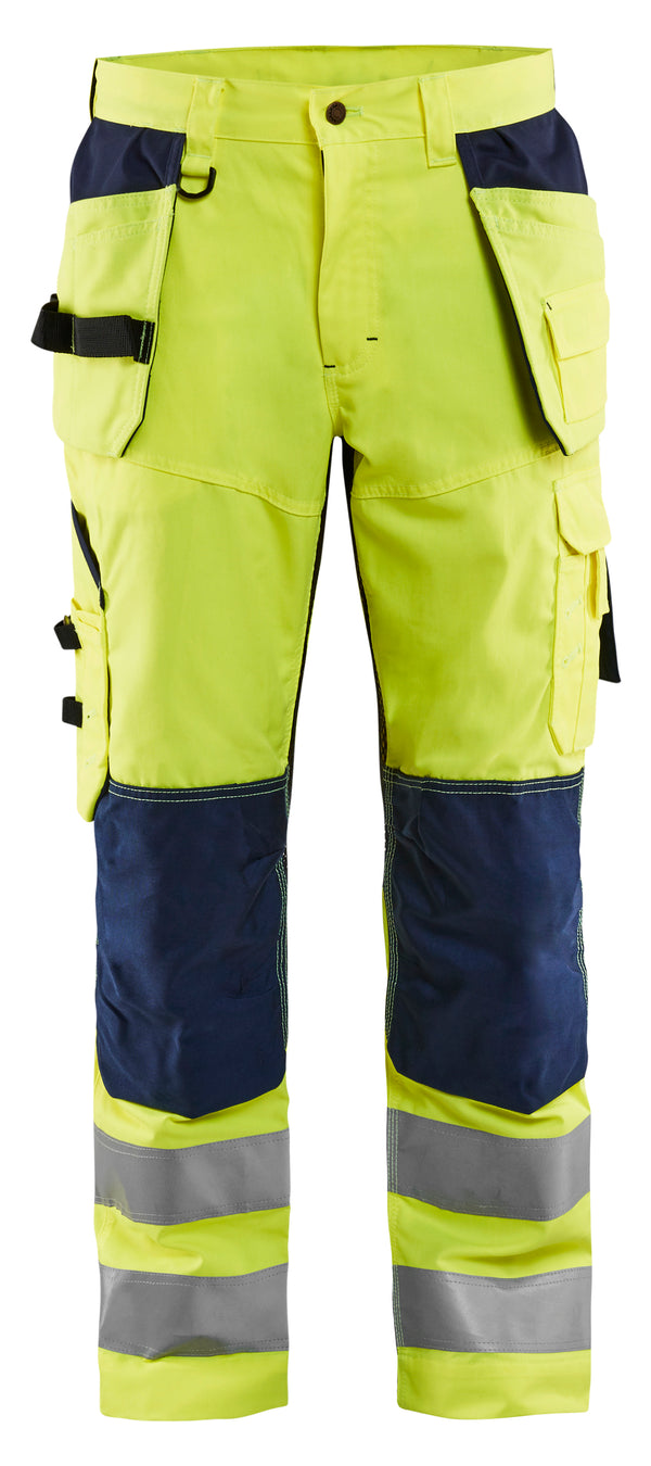 Blåkläder 1565 High Vis Buks med ventilation med tryk eller logo – arbejdstøj og firmatøj
