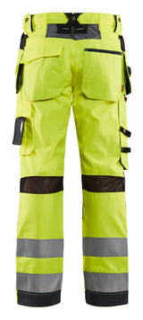 Blåkläder 1565 High Vis Buks med ventilation nærbillede med logo