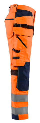 Blåkläder 1565 High Vis Buks med ventilation produktbillede til broderi