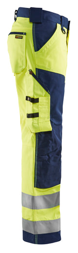 Blåkläder 1566 High Vis Buks detalje til broderi