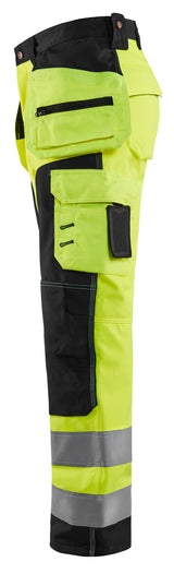 Blåkläder 1567 High Vis Softshell Buks produktfoto med tryk