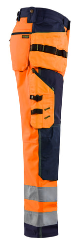 Blåkläder 1567 High Vis Softshell Buks produktfoto til broderi