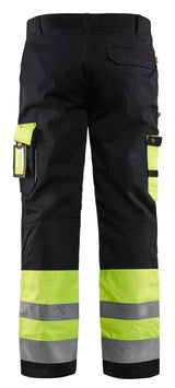 Blåkläder 1584 High Vis Buks nærbillede med logo