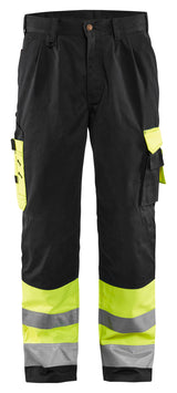 Blåkläder 1584 High Vis Buks materiale med firmalogo