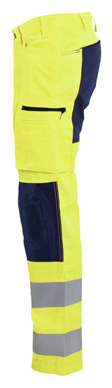 Blåkläder 1585 High Vis Buks med stretch produktfoto med tryk