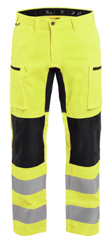 Blåkläder 1585 High Vis Buks med stretch materiale med firmalogo