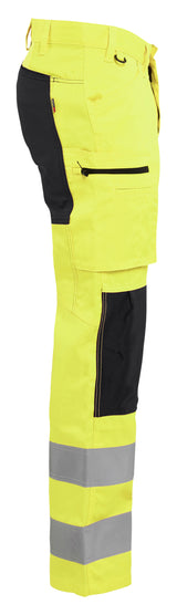 Blåkläder 1585 High Vis Buks med stretch produktfoto til broderi