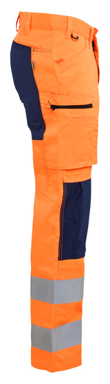 Blåkläder 1585 High Vis Buks med stretch produktbillede til broderi