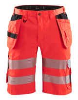 Blåkläder 1586 High Vis Shorts med stretch detalje med firmalogo