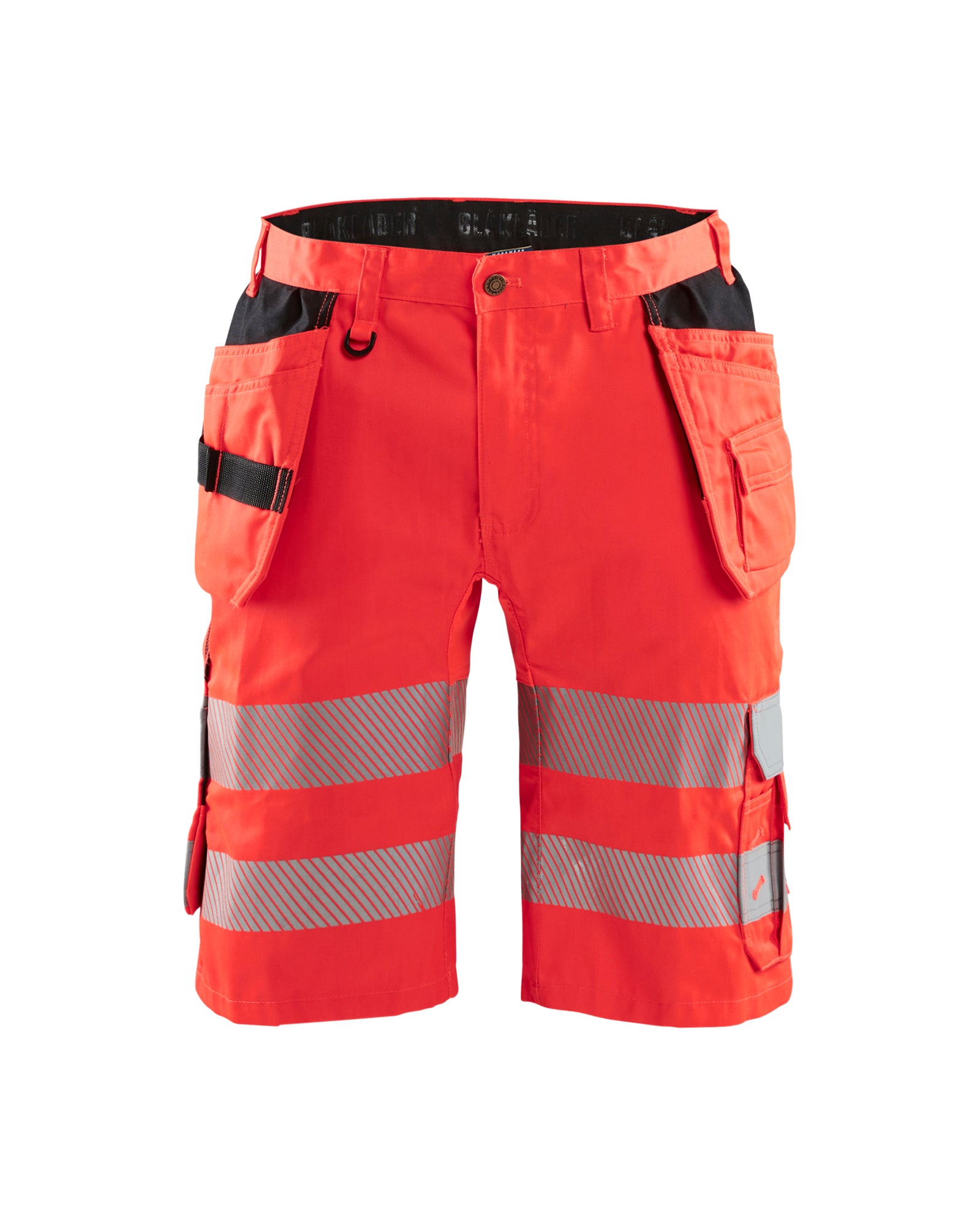 Blåkläder 1586 High Vis Shorts med stretch, High Vis Rød