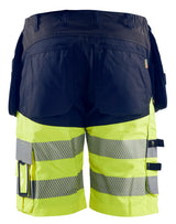 Blåkläder 1596 High Vis Shorts med stretch produktbillede med logo