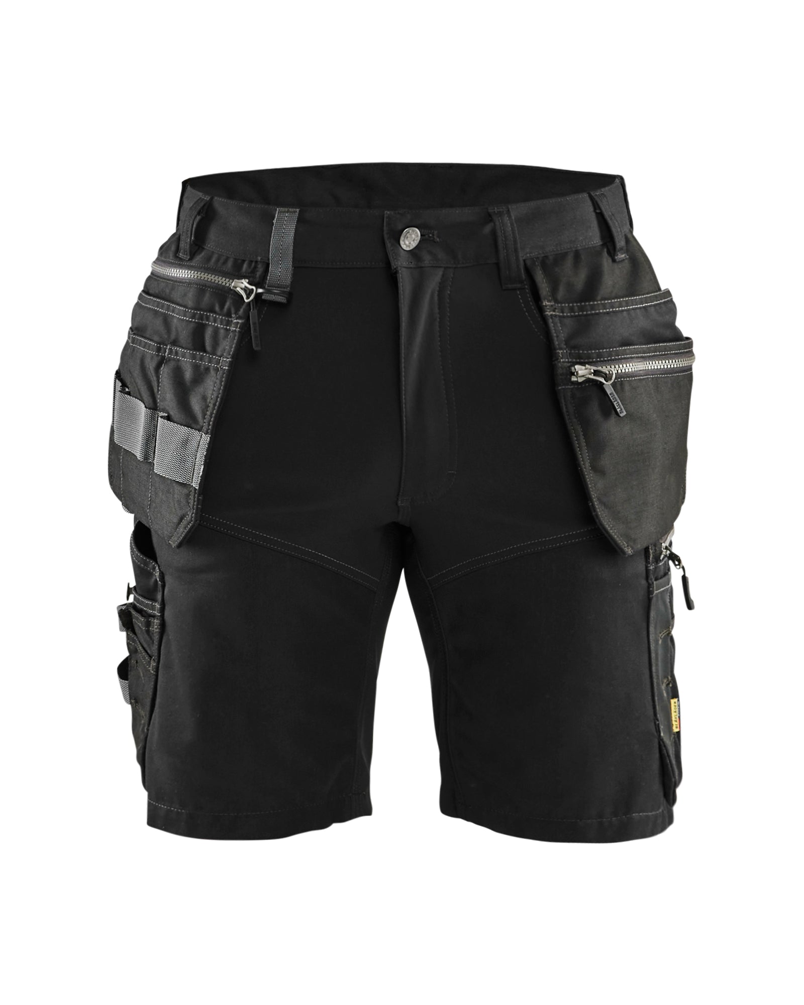 Blåkläder 1598 Håndværker shorts med stretch, Sort