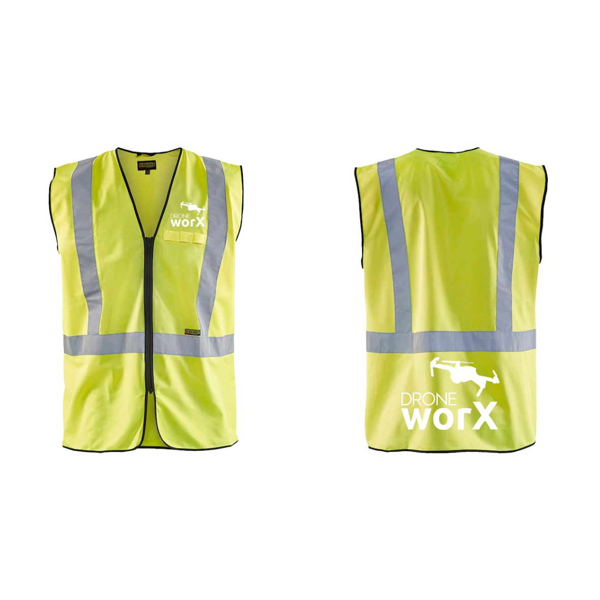 DroneWorX Blåkläder 3029 High Vis Vest m/logo