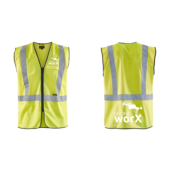DroneWorX Blåkläder 3029 High Vis Vest m/logo