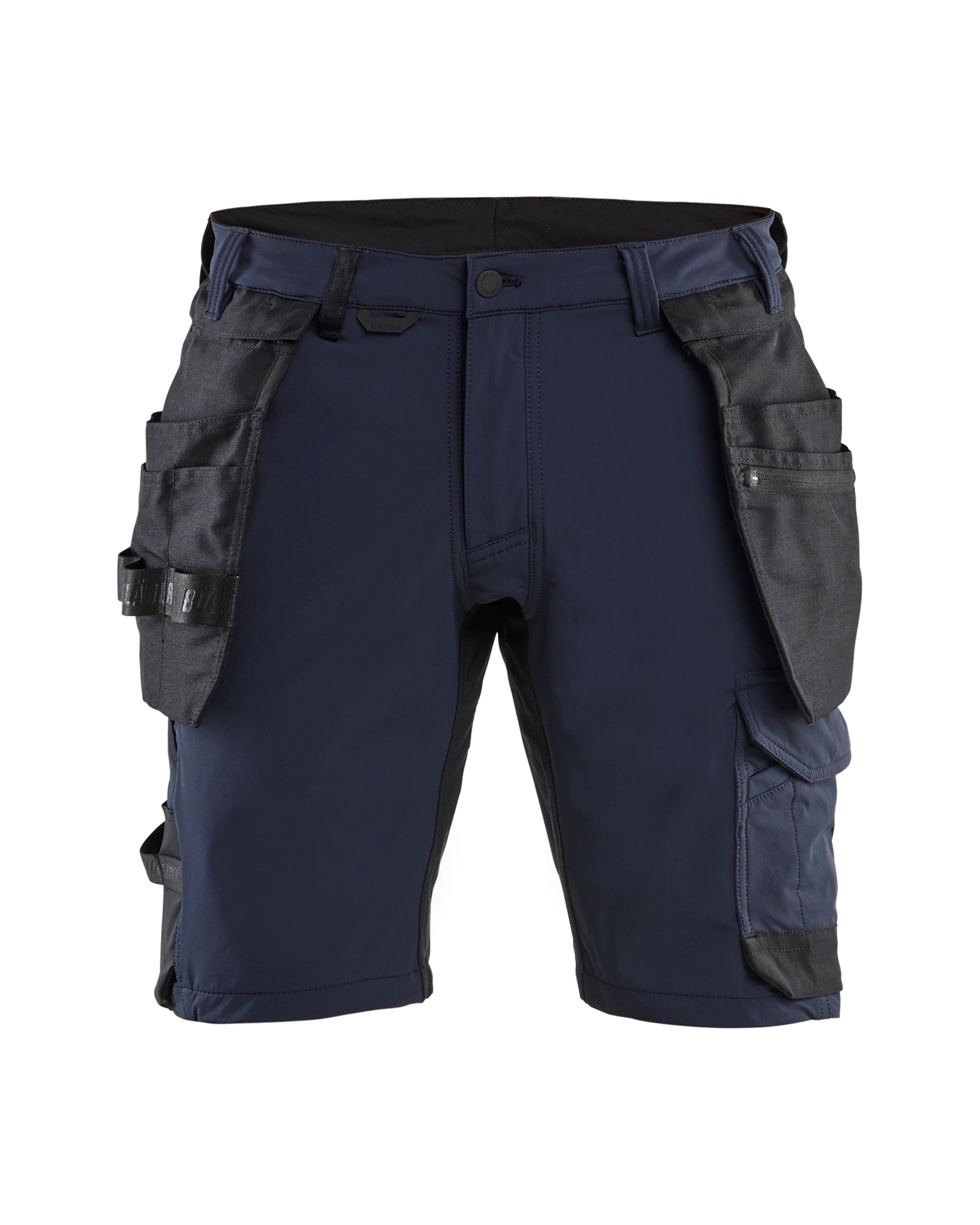 Blåkläder 1702 Håndværker Shorts 4-vejs stretch, Mørk Marineblå/Sort