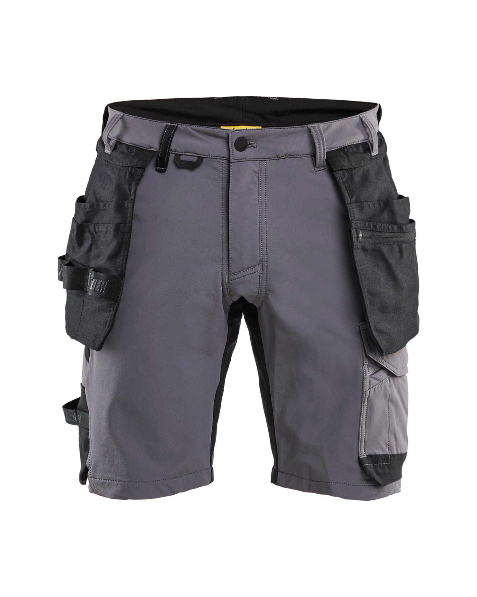 Blåkläder 1702 Håndværker Shorts 4-vejs stretch, Mellemgrå/Sort