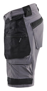 Blåkläder 1702 Håndværker Shorts 4-vejs stretch materiale med firmalogo
