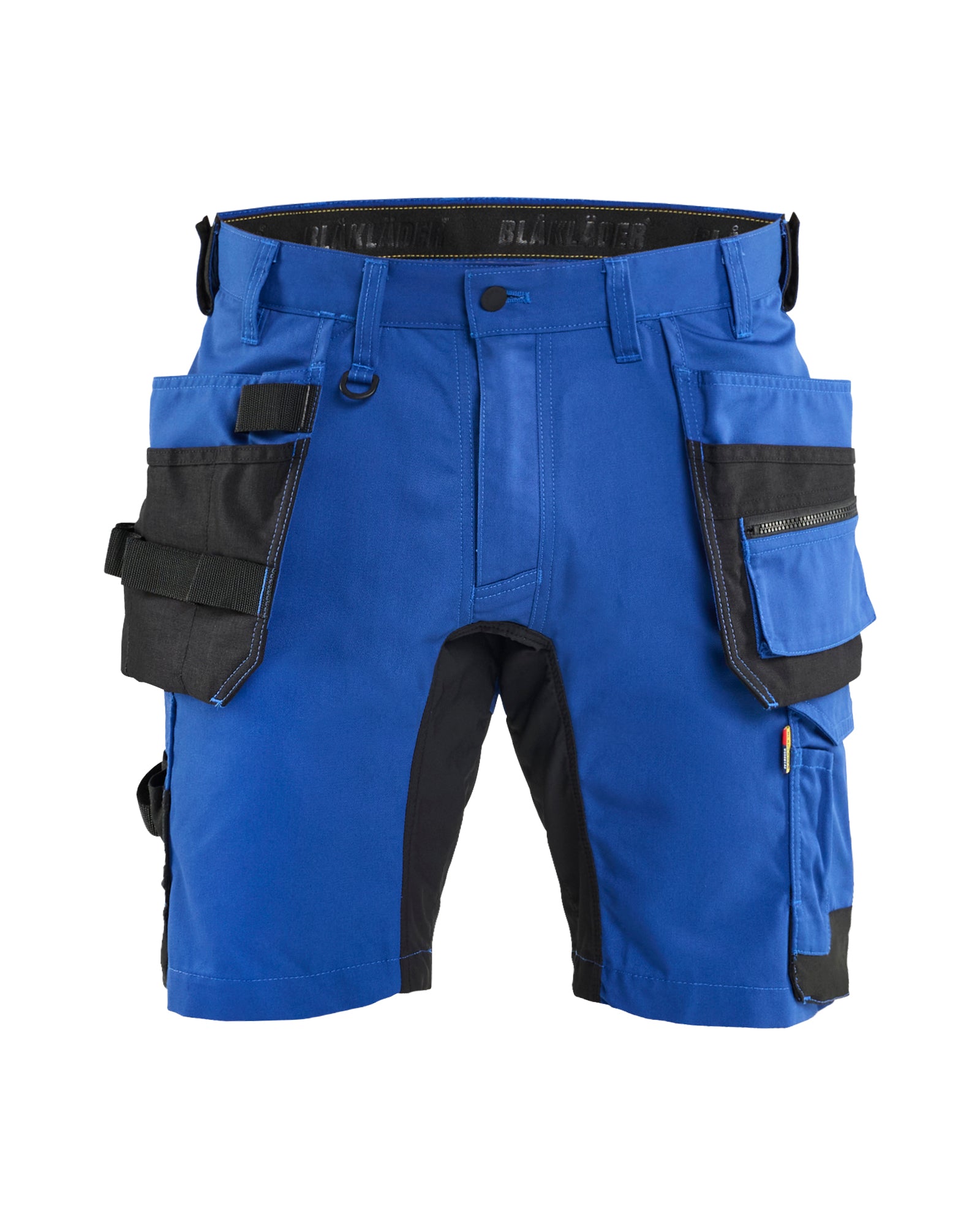 Blåkläder 1752 Håndværker Shorts med stretch, Koboltblå/Sort