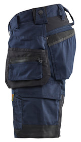Blåkläder 1752 Håndværker Shorts med stretch materiale med logo