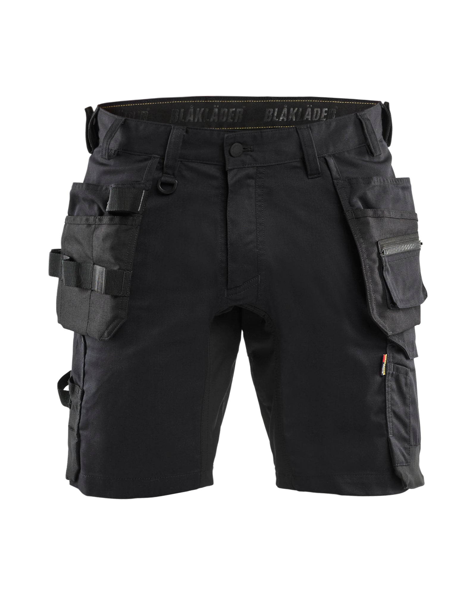 Blåkläder 1752 Håndværker Shorts med stretch, Sort