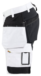 Blåkläder 1772 Shorts med stretch produktfoto med tryk