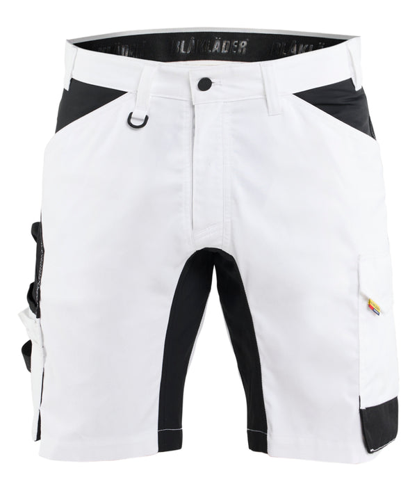 Blåkläder 1773 Shorts med stretch med tryk eller logo – arbejdstøj og firmatøj