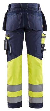 Blåkläder 1794 High Vis Buks med stretch produktbillede med logo