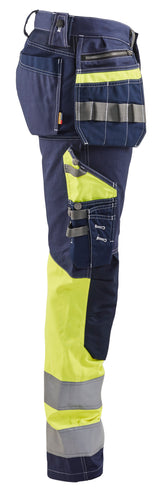Blåkläder 1794 High Vis Buks med stretch detalje til broderi