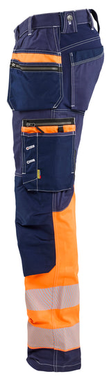 Blåkläder 1794 High Vis Buks med stretch produktbillede med tryk