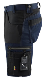 Blåkläder 1798 Håndværker shorts med stretch produktfoto med tryk