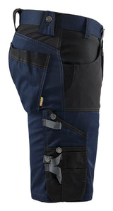 Blåkläder 1798 Håndværker shorts med stretch detalje til broderi