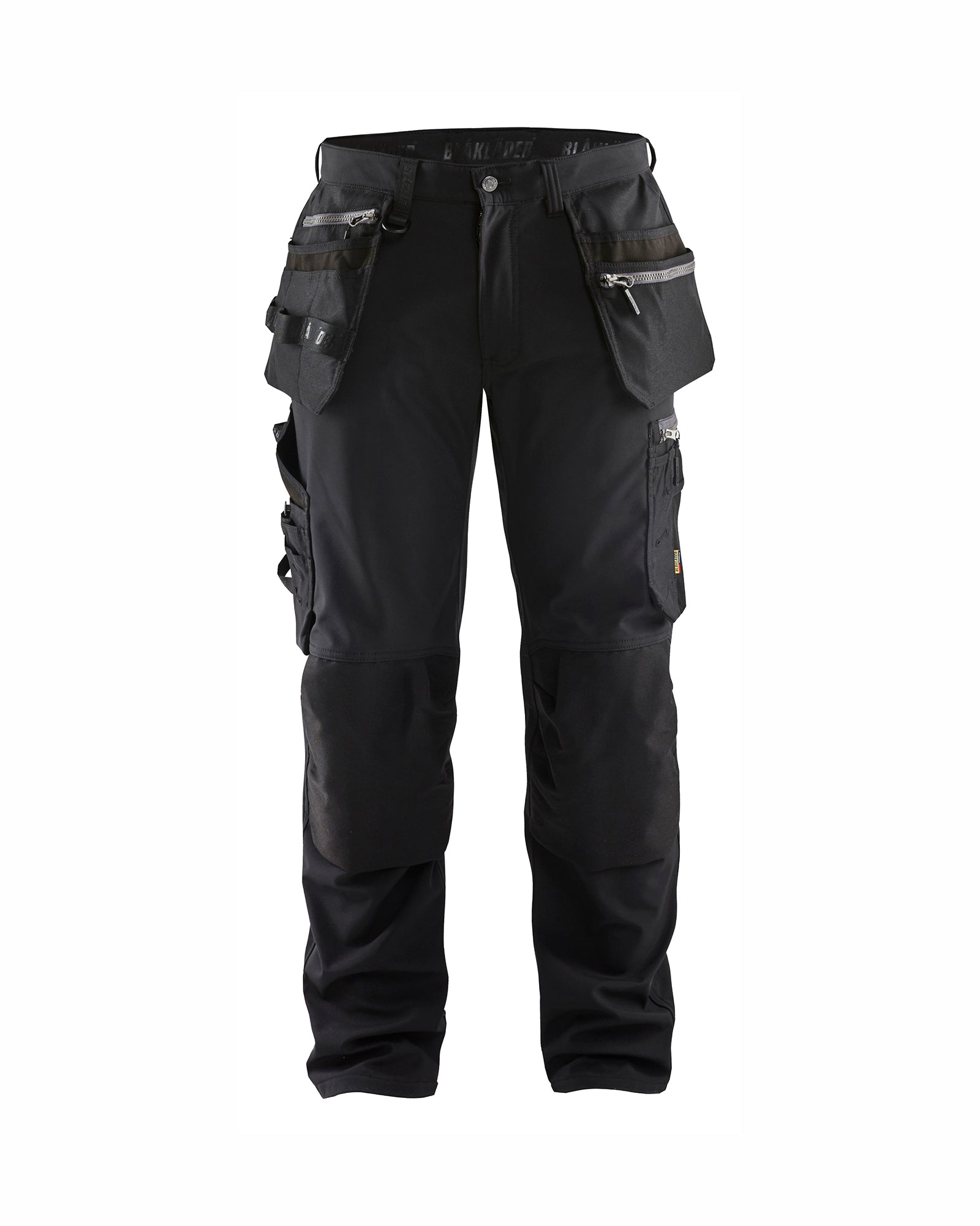 Blåkläder 1805 Håndværker Buks Softshell, Sort
