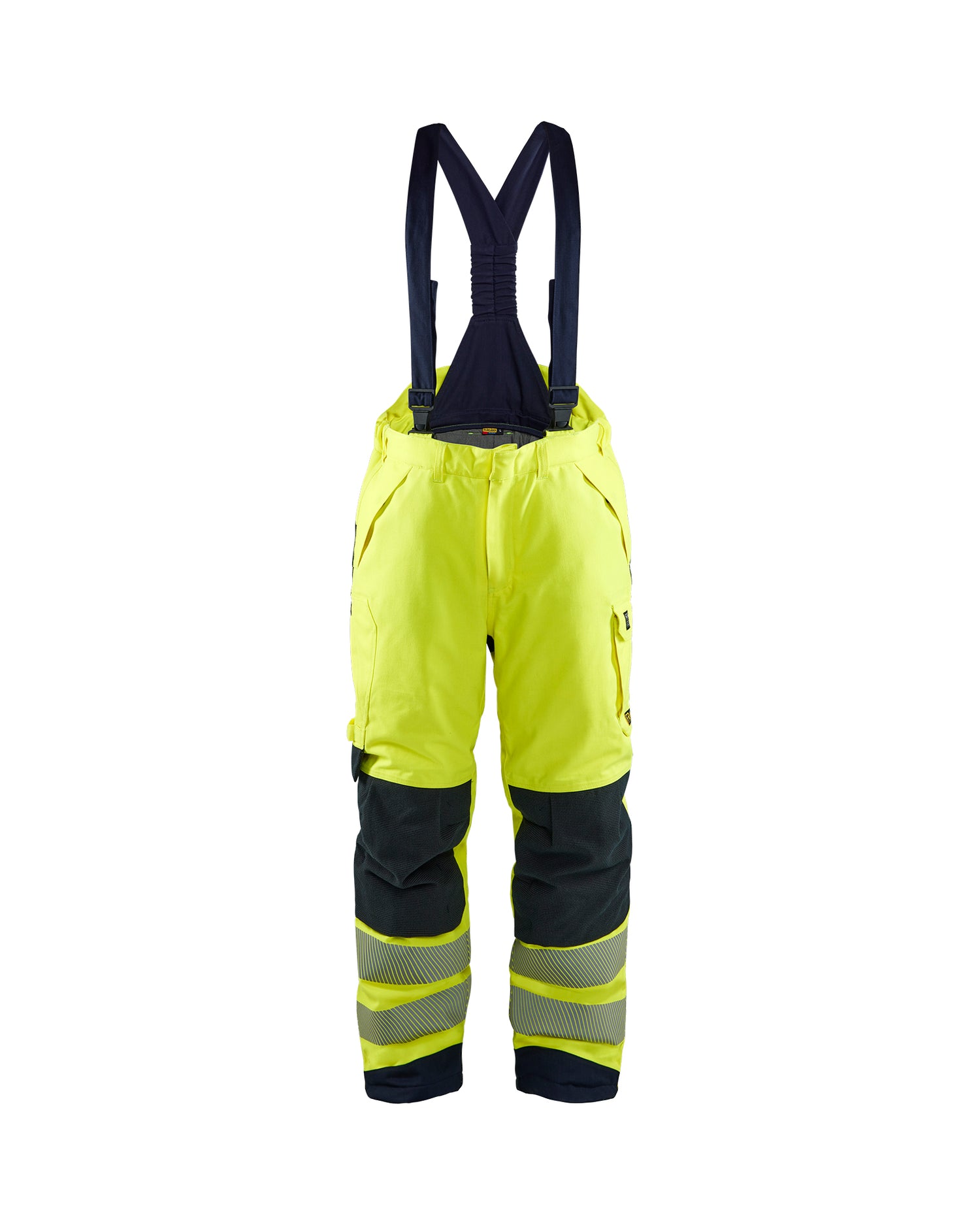 Blåkläder 1817 Multinorm Vinter Buks Inherent, High Vis Gul/Marineblå