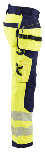 Blåkläder 1820 High Vis Softshell Buks detalje til broderi