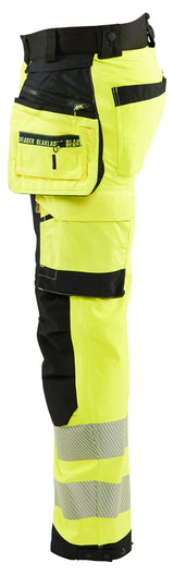 Blåkläder 1820 High Vis Softshell Buks produktbillede med tryk