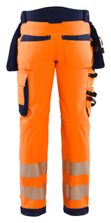 Blåkläder 1820 High Vis Softshell Buks materiale med logo