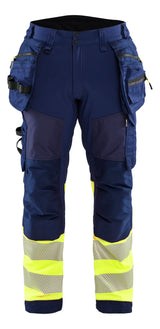 Blåkläder 1821 High Vis Softshell Buks med tryk eller logo – arbejdstøj og firmatøj