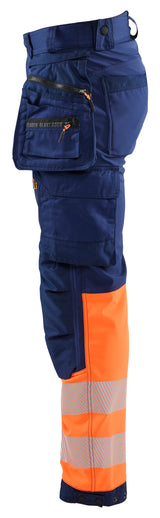 Blåkläder 1821 High Vis Softshell Buks produktbillede med tryk