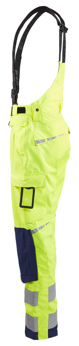 Blåkläder 1867 High Vis Skalbuks produktfoto med tryk