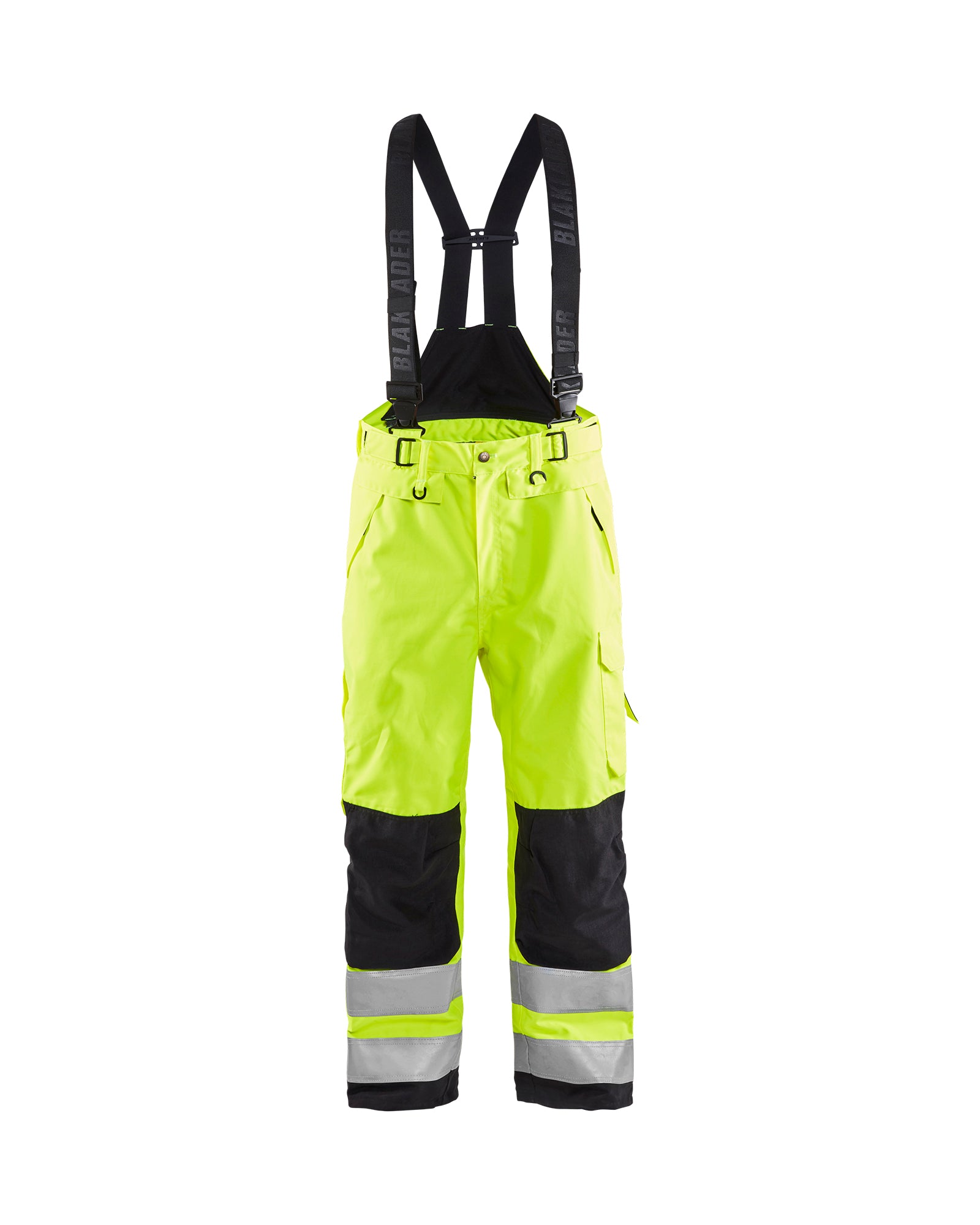Blåkläder 1867 High Vis Skalbuks, High Vis Gul/Sort